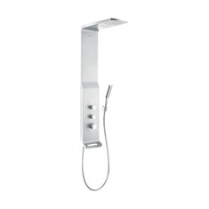 Immagine di Hansgrohe RAINDANCE pannello doccia Lift 180, 2 jet, per installazione esterna, finitura cromo satinato 27008000