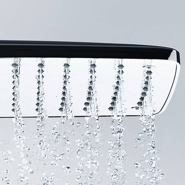 Immagine di Hansgrohe RAINDANCE E showerpipe 360, 1 jet, con termostatico vasca, finitura cromo 27113000