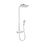 Immagine di Hansgrohe RAINDANCE E showerpipe 360, EcoSmart 9 l/min, con termostatico, finitura cromo 27286000