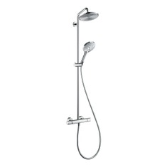 Immagine di Hansgrohe RAINDANCE S showerpipe 240, 1 jet, con termostatico, finitura cromo 27115000