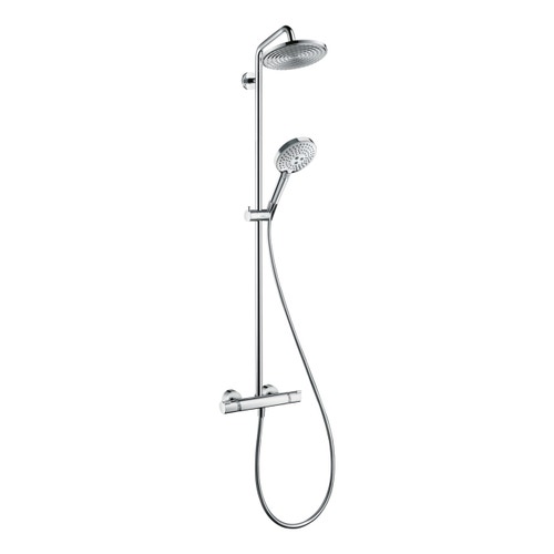 Immagine di Hansgrohe RAINDANCE S showerpipe 240, 1 jet, con termostatico, finitura cromo 27115000