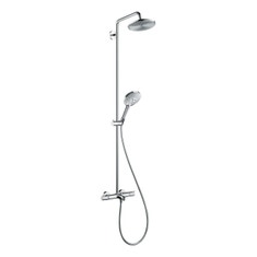 Immagine di Hansgrohe RAINDANCE S showerpipe 240, 1 jet, con termostatico vasca, finitura cromo 27117000
