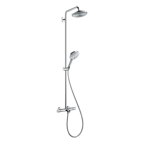 Immagine di Hansgrohe RAINDANCE S showerpipe 240, 1 jet, con termostatico vasca, finitura cromo 27117000