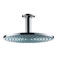 RAINDANCE S soffione doccia 240 1jet EcoSmart 9 l/min con connessione a soffitto finitura cromo