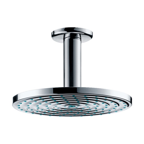 Immagine di Hansgrohe RAINDANCE S soffione doccia 180, 1 jet, con connessione soffitto, finitura cromo 27478000