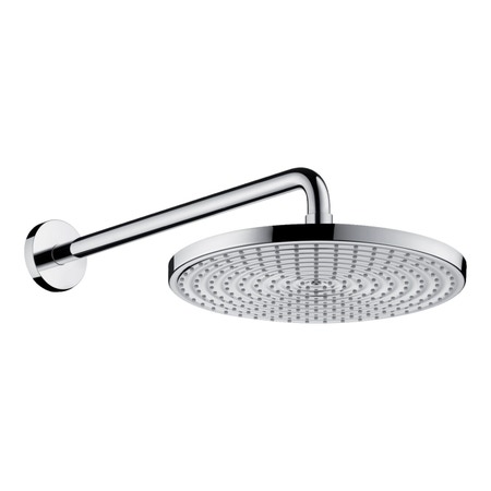 Immagine di Hansgrohe RAINDANCE S soffione doccia 300, 1 jet, con braccio doccia 46 cm, finitura cromo 27492000