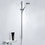 Immagine di Hansgrohe RAINDANCE SELECT E set doccia 120, 3 jet, con asta doccia 90 cm e portasapone, finitura cromo 26621000