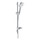 Hansgrohe RAINDANCE SELECT E set doccia 120, 3 jet, EcoSmart 9 l/min, con asta doccia 65 cm e portasapone, finitura cromo e bianco 26622400