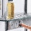 Immagine di Hansgrohe RAINDANCE SELECT E showerpipe 200, 3 jet, con Showertablet select 300, finitura cromo e bianco 27127400