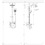 Immagine di Hansgrohe RAINDANCE SELECT E showerpipe 300, 2 jet, EcoSmart 9 l/min, con ShowerTablet select 300, finitura cromo 27283000