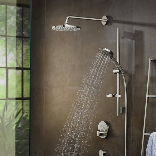 Immagine di Hansgrohe RAINDANCE SELECT S doccetta 120, 3 jet, PowderRain, finitura cromo 26014000