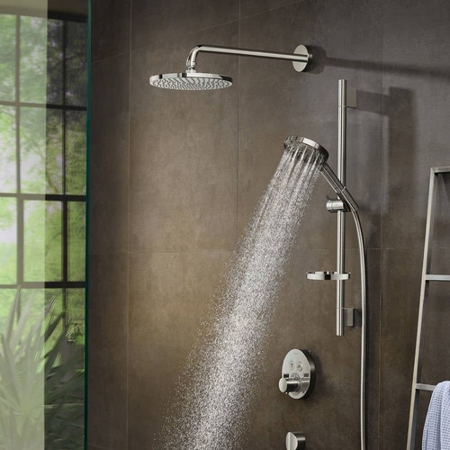 Immagine di Hansgrohe RAINDANCE SELECT S doccetta 120, 3 jet, PowderRain, finitura cromo 26014000