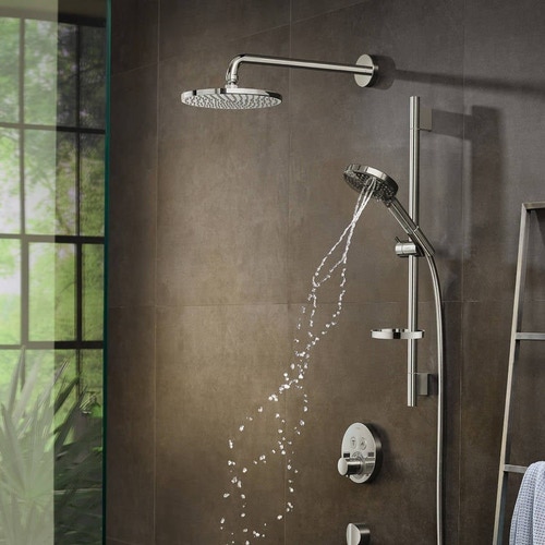 Immagine di Hansgrohe RAINDANCE SELECT S doccetta 120, 3 jet, PowderRain, finitura cromo 26014000