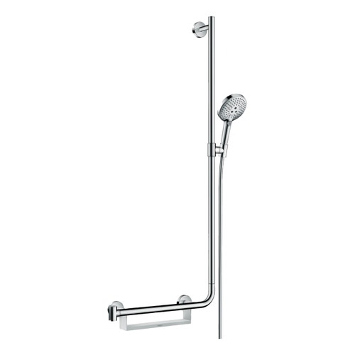 Immagine di Hansgrohe RAINDANCE SELECT S set doccia 120, 3 jet, con asta doccia 110 cm a destra, finitura cromo 26326000