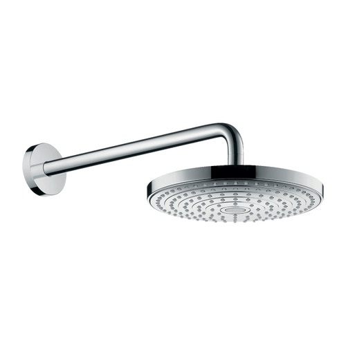 Immagine di Hansgrohe RAINDANCE SELECT S soffione doccia 240, 2 jet, con braccio doccia, finitura cromo 26466000