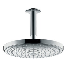 Immagine di Hansgrohe RAINDANCE SELECT S soffione doccia 240, 2 jet, EcoSmart 9 l/min, con connessione soffitto, finitura cromo 26469000