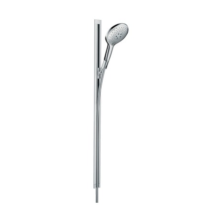 Immagine di Hansgrohe RAINDANCE SELECT S set doccia 150, 3 jet, con asta doccia 90 cm, finitura cromo e bianco 26626400
