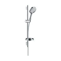 Immagine di Hansgrohe RAINDANCE SELECT S set doccia 120, 3 jet, con asta doccia 65 cm e portasapone, finitura cromo 26630000