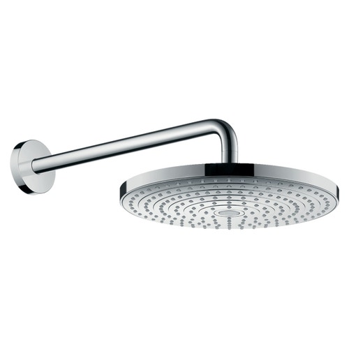 Immagine di Hansgrohe RAINDANCE SELECT S soffione doccia 300, 2 jet, con braccio doccia, finitura cromo 27378000