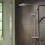 Immagine di Hansgrohe RAINDANCE SELECT S showerpipe 240, 1 jet PowderRain, con termostatico, finitura cromo 27633000
