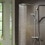 Immagine di Hansgrohe RAINDANCE SELECT S showerpipe 240, 1 jet PowderRain, con termostatico, finitura cromo 27633000