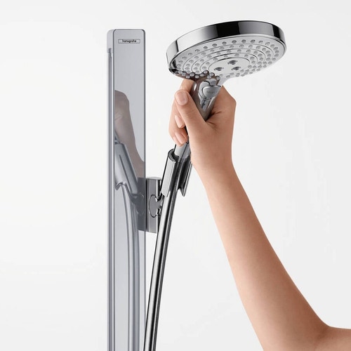 Immagine di Hansgrohe RAINDANCE SELECT S set doccia 120, 3 jet, con asta doccia 150 cm e portasapone, finitura cromo 27646000