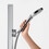 Immagine di Hansgrohe RAINDANCE SELECT S set doccia 120, 3 jet, con asta doccia 150 cm e portasapone, finitura cromo 27646000