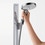 Immagine di Hansgrohe RAINDANCE SELECT S set doccia 120, 3 jet, EcoSmart 9 l/min, con asta doccia 90 cm e portasapone, finitura cromo 27649000