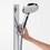 Immagine di Hansgrohe RAINDANCE SELECT S set doccia 120, 3 jet, EcoSmart 9 l/min, con asta doccia 90 cm e portasapone, finitura cromo 27649000