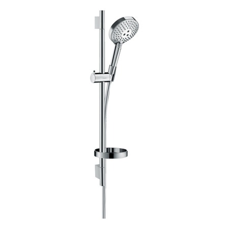 Immagine di Hansgrohe RAINDANCE SELECT S set doccia 120, 3 jet PowdeRain, con asta doccia 65 cm, finitura cromo 27654000