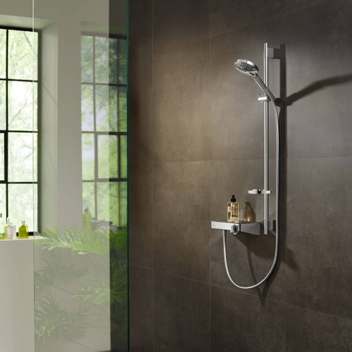 Immagine di Hansgrohe RAINDANCE SELECT S set doccia 120, 3 jet, PowderRain con asta doccia 90 cm, finitura cromo 27667000
