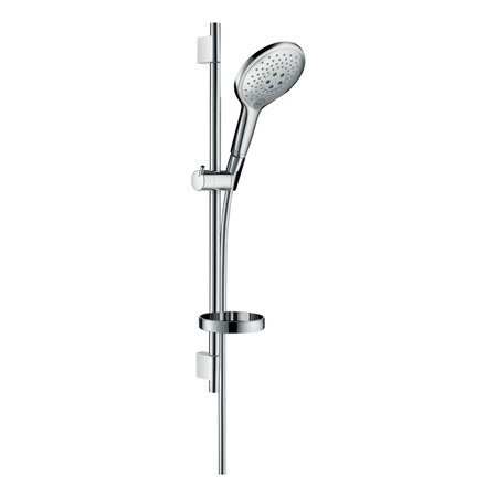 Immagine di Hansgrohe RAINDANCE SELECT S set doccia 150, 3 jet, con asta doccia 65 cm e portasapone, finitura cromo 27802000