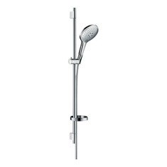 Immagine di Hansgrohe RAINDANCE SELECT S set doccia 150, 3 jet, con asta doccia 90 cm e portasapone, finitura cromo 27803000