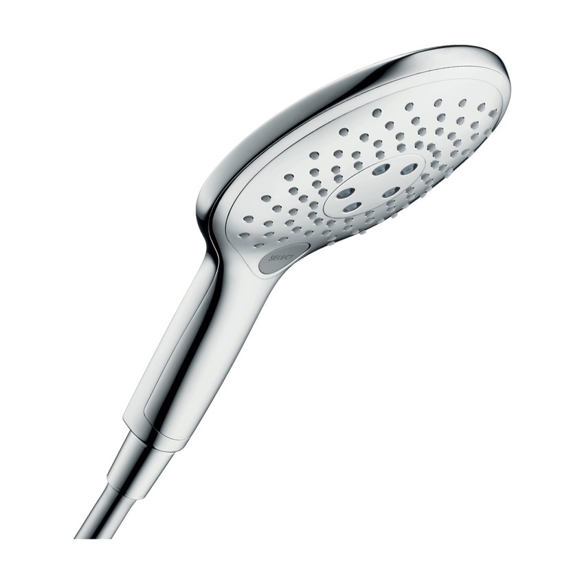 Immagine di Hansgrohe RAINDANCE SELECT S doccetta 150, 3 jet, EcoSmart 9 l/min, finitura cromo 28588000