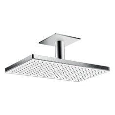 Immagine di Hansgrohe RAINMAKER SELECT soffione doccia 460, 1 jet, con connessione soffitto, finitura cromo e bianco 24002400