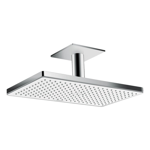 Immagine di Hansgrohe RAINMAKER SELECT soffione doccia 460, 1 jet, con connessione soffitto, finitura cromo e bianco 24002400