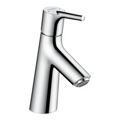 Immagine di Hansgrohe TALIS S miscelatore monocomando lavabo 80, con scarico e saltarello, finitura cromo 72010000