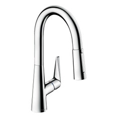 Immagine di Hansgrohe TALIS M51 miscelatore cucina 160, con doccetta estraibile, finitura cromo 72815000