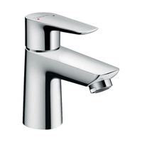 Immagine di Hansgrohe TALIS E miscelatore monocomando lavabo 80, con piletta push-open, finitura cromo 71701000