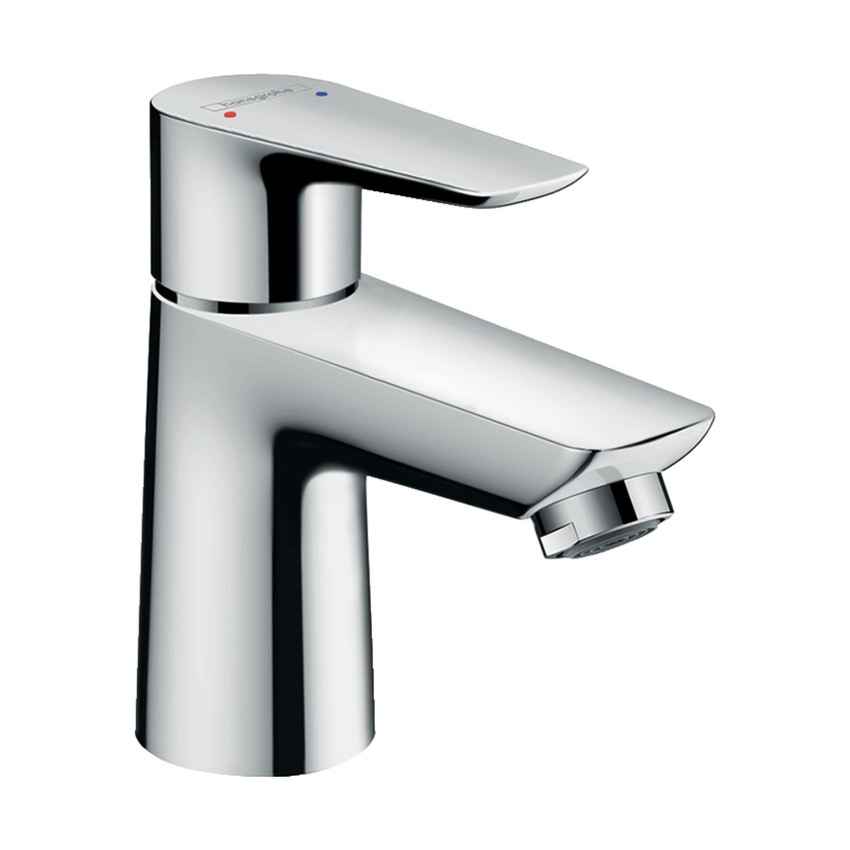 Immagine di Hansgrohe TALIS E miscelatore monocomando lavabo 80, con piletta push-open, finitura cromo 71701000
