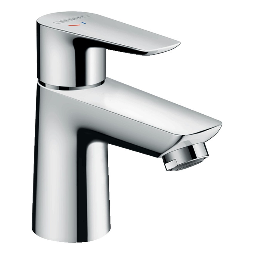 Immagine di Hansgrohe TALIS E miscelatore monocomando lavabo 80, CoolStart, con saltarello, finitura cromo 71703000