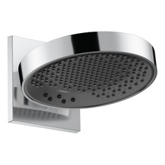 Immagine di Hansgrohe RAINFINITY soffione doccia 250, 3 jet, EcoSmart, con attacco a parete, finitura cromo 26233000