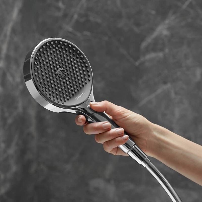 Immagine di Hansgrohe RAINFINITY doccetta 130, 3 jet, finitura cromo 26864000