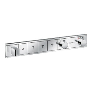 Immagine di Hansgrohe RAINSELECT miscelatore termostatico ad incasso, per 4 utenze, finitura cromo 15357000