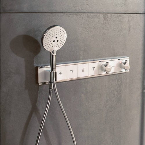 Immagine di Hansgrohe RAINSELECT miscelatore termostatico ad incasso, per 4 utenze, finitura cromo 15357000