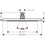 Immagine di Hansgrohe CROMA sistema doccia 280, 1 jet, con Ecostat S, finitura cromo 27954000