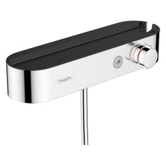 Immagine di Hansgrohe SHOWERTABLET SELECT miscelatore termostatico doccia 400, esterno, finitura cromo 24360000