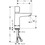 Immagine di Hansgrohe TALIS E miscelatore temporizzato lavabo, con controllo della temperatura, finitura cromo 71718000
