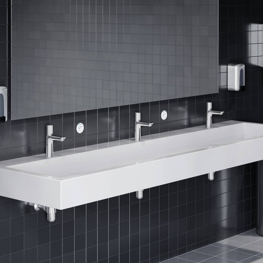 Immagine di Hansgrohe TALIS E rubinetto temporizzato, per acqua fredda o temperatura preimpostata, finitura cromo 71719000