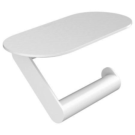 Immagine di Hansgrohe WALLSTORIS portarotolo con mensola, colore bianco finitura opaco 27928700